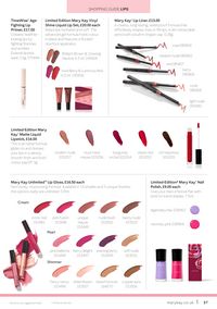 MaryKay brochure autumn 2022 page 37