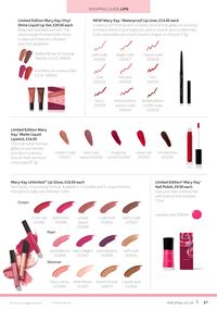 MaryKay brochure winter 2022 page 37